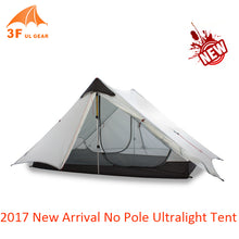 3F UL Gear Poleless Nylon Ultra Light Camping Tent