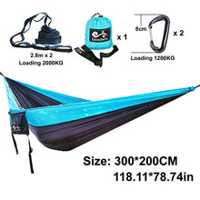 Goodwin Two-Person Portable Nylon Hammock with bag (6 designs)