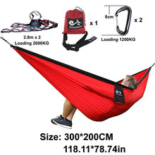 Goodwin Two-Person Portable Nylon Hammock with bag (6 designs)