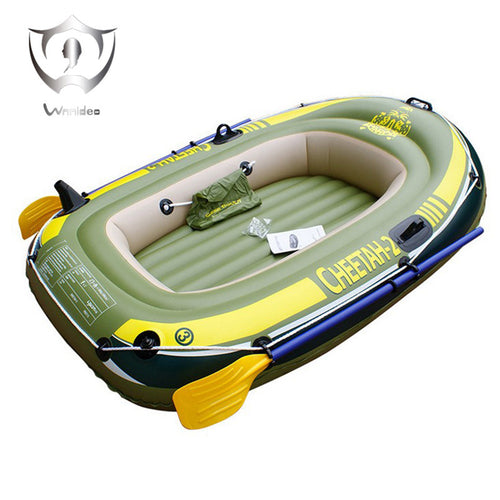 Wnnideo Cheetah-2 Inflatable Boat Set (with french oars and mini air pump)