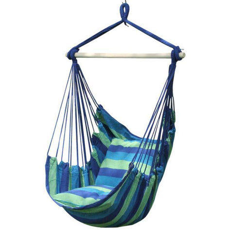 FGHGF Plush Canvas Hammock Chair